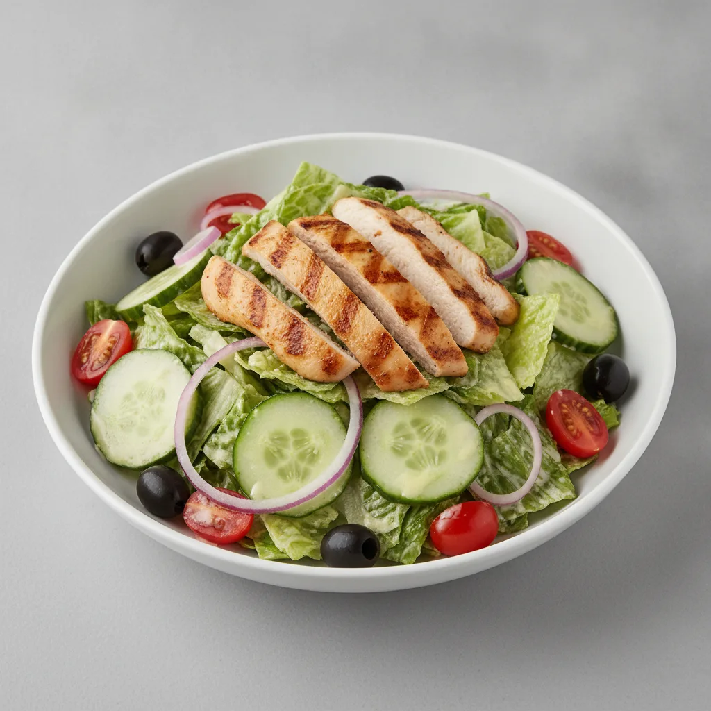 Garden Salad - Caesar With Grilled Chicken Garden Salad - Caesar With Grilled Chicken