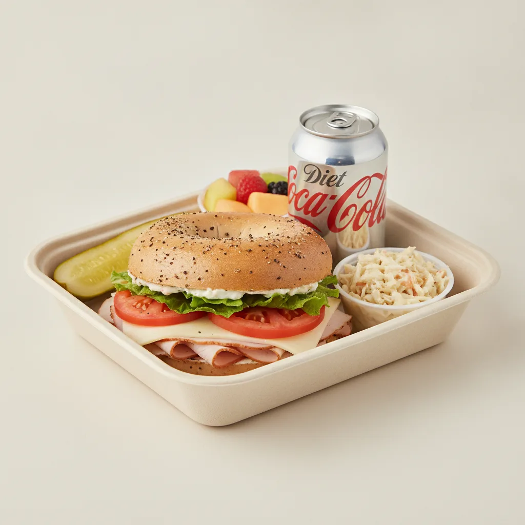 Gluten Free Boxed Lunch — The Tribeca / Diet Soda