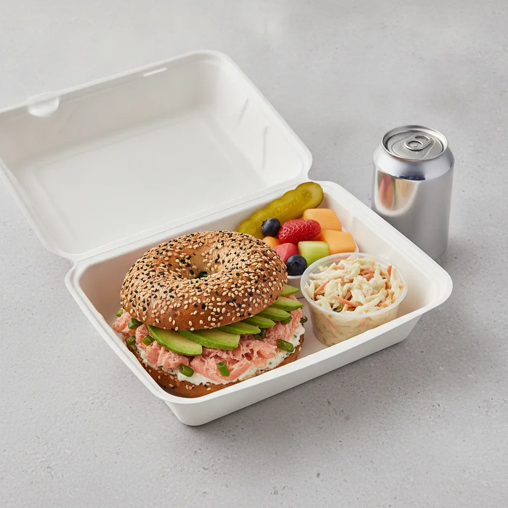 Gluten Free Boxed Lunch — The Flatiron / Regular Soda