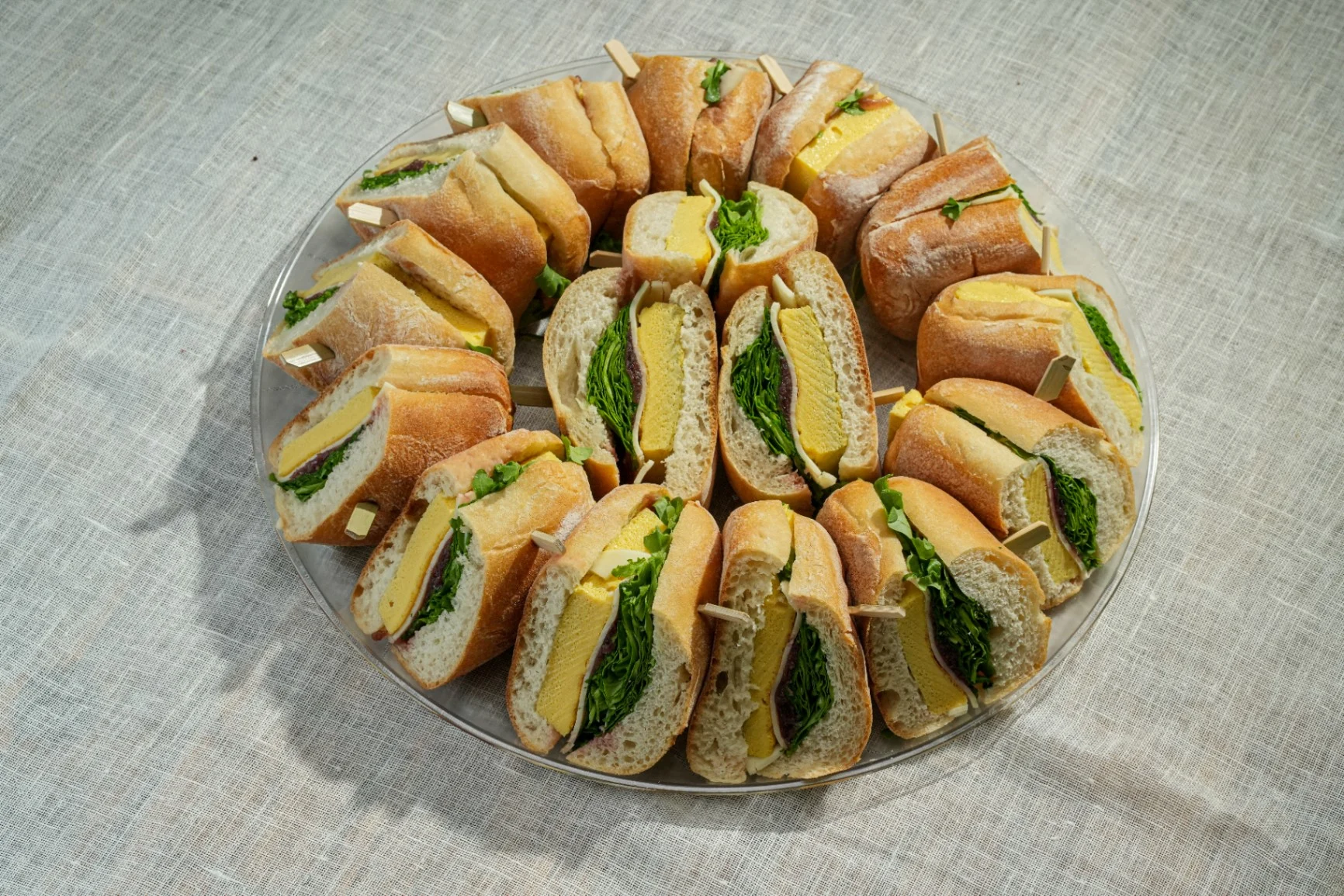 Frittata Sandwich Platter
