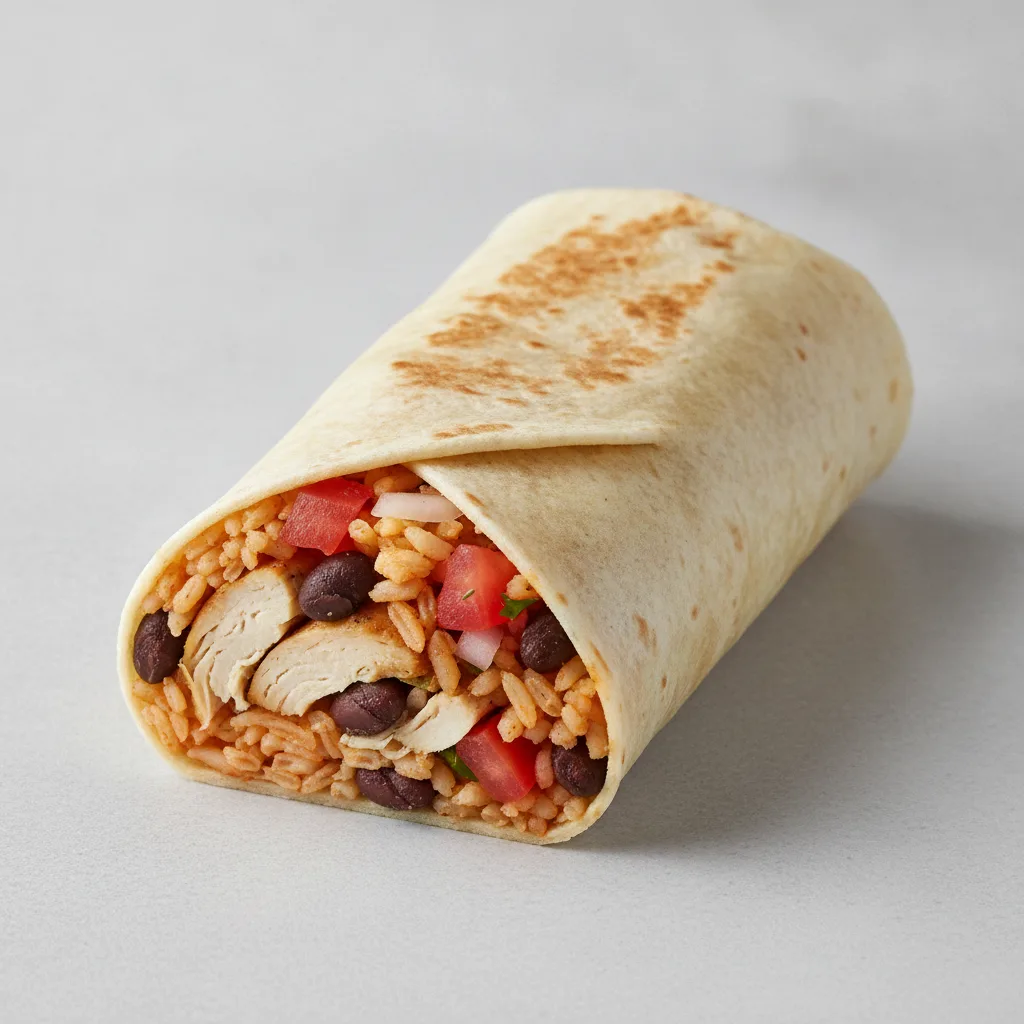 Dairy-Free Burrito with Roasted Chicken Dairy-Free Burrito with Roasted Chicken