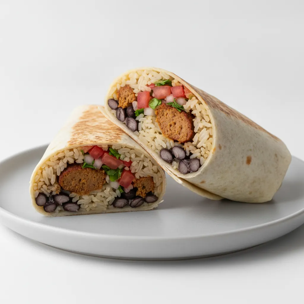 Dairy-Free Burrito with Chorizo Dairy-Free Burrito with Chorizo