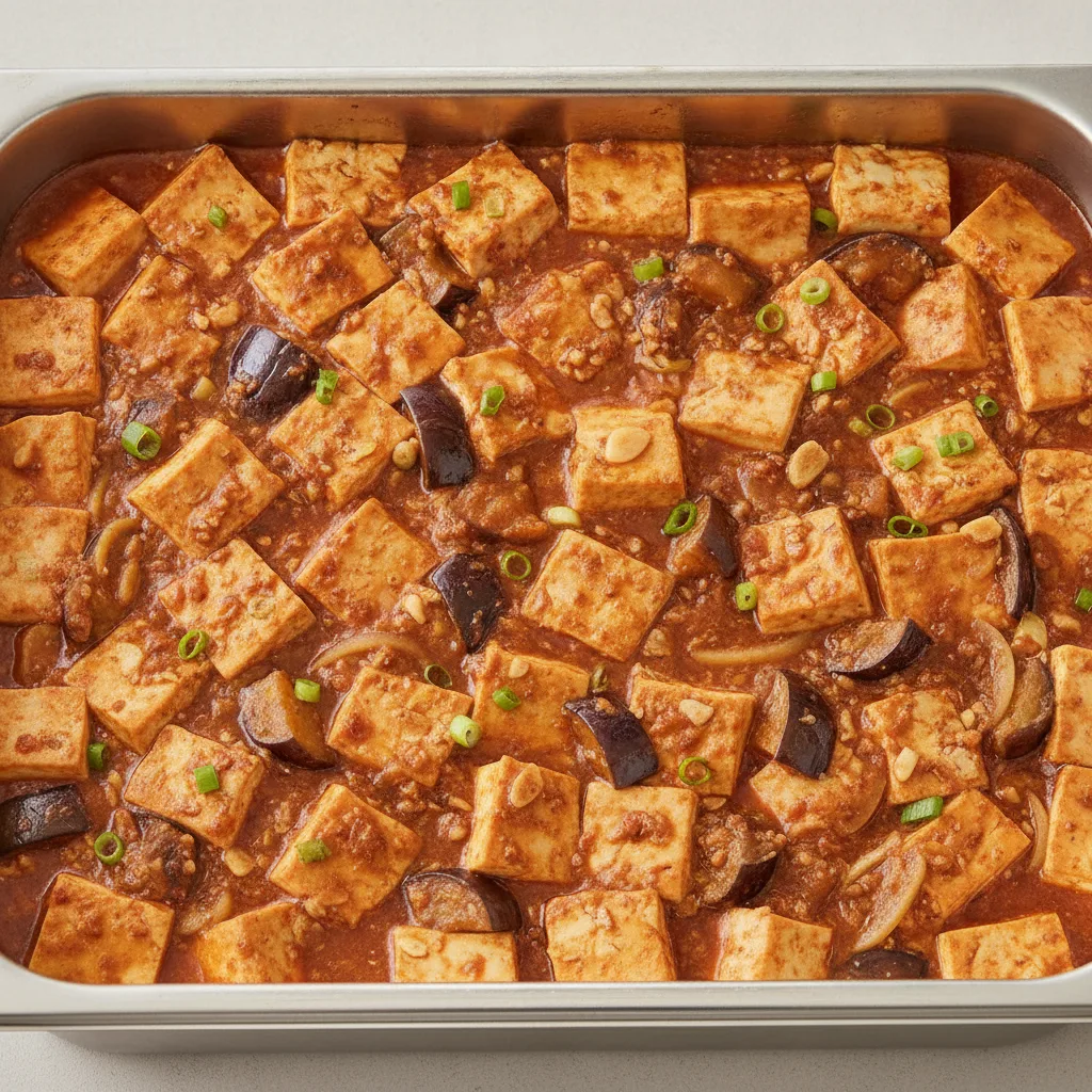 Japanese Mapo Tofu - Full Pan
