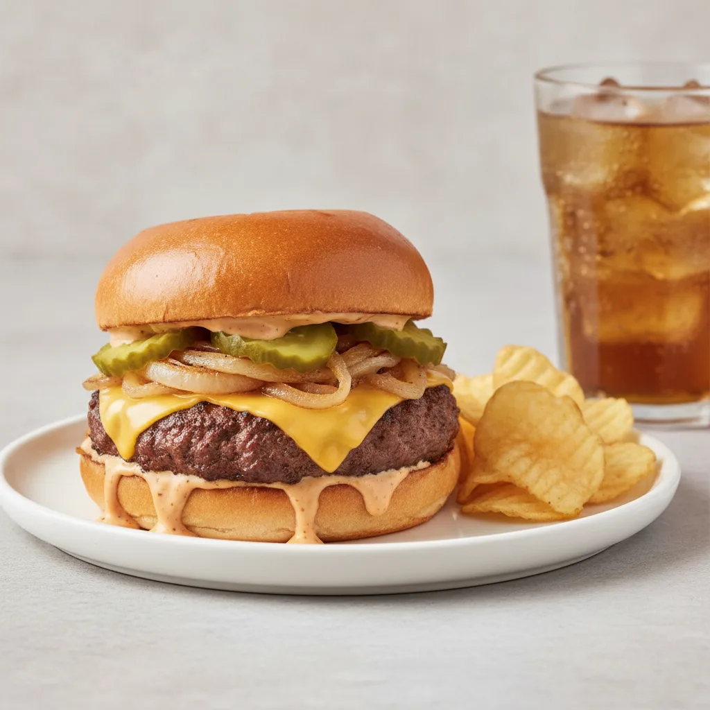 Yeanie's Burger Combo