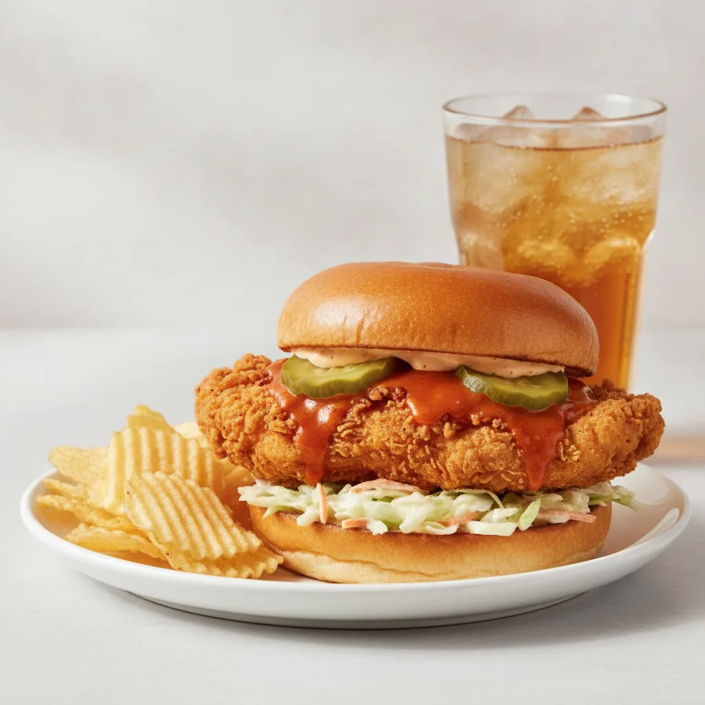Buffalo Fried Chicken Sandwich Combo