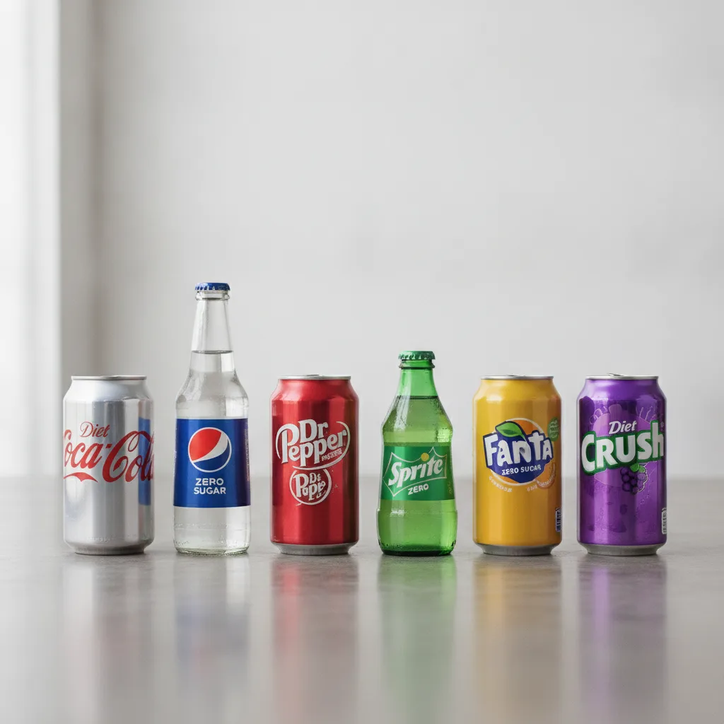 Assorted Individual Sodas - Assorted Diet Sodas