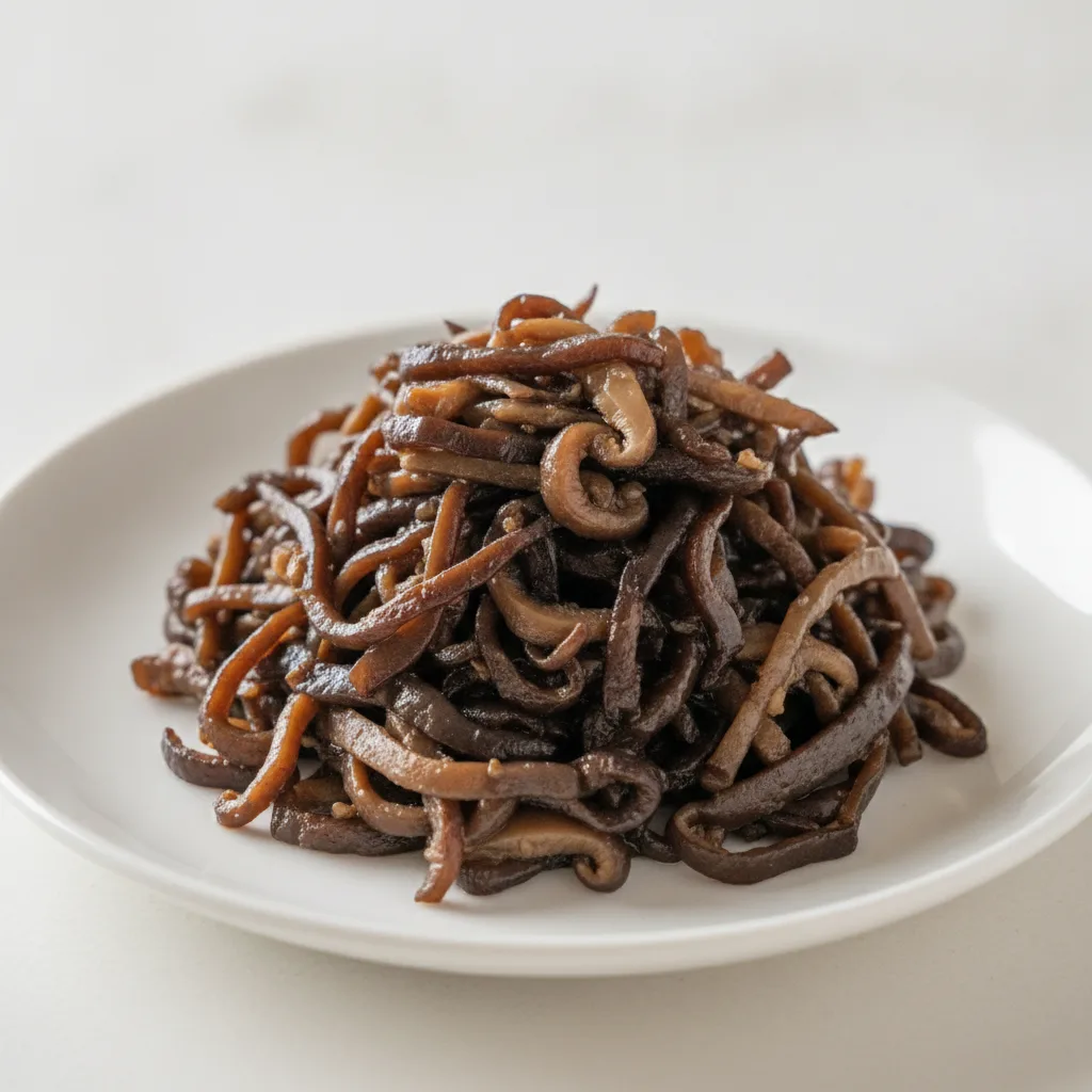 Shredded Black Mushroom Shredded Black Mushroom