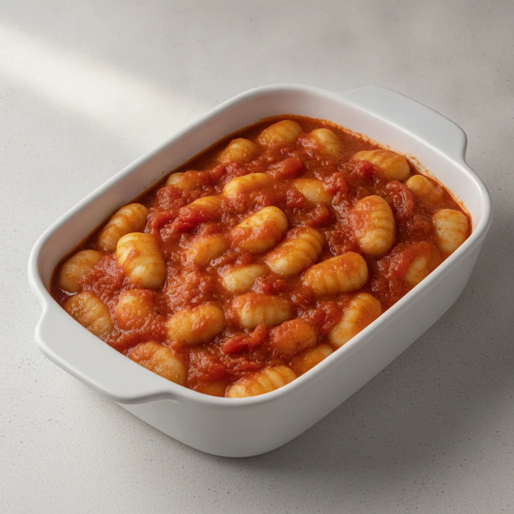 Gluten Free Gnocchi Al Pomodoro (Half Tray) Gluten Free Gnocchi Al Pomodoro (Half Tray)
