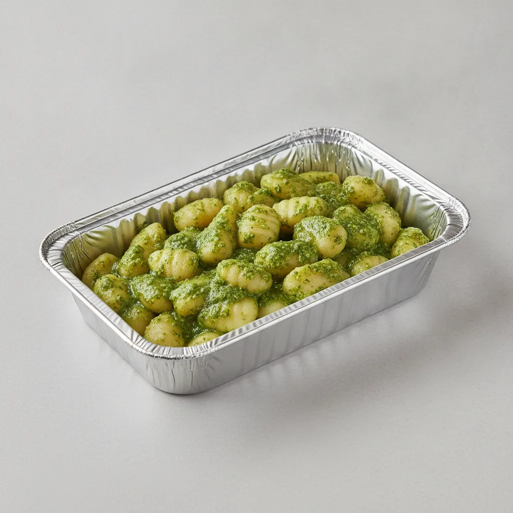 Gluten Free Gnocchi Al Pesto (Half Tray) Gluten Free Gnocchi Al Pesto (Half Tray)