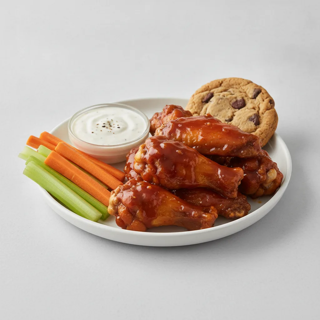Honey BBQ Wings with Ranch
