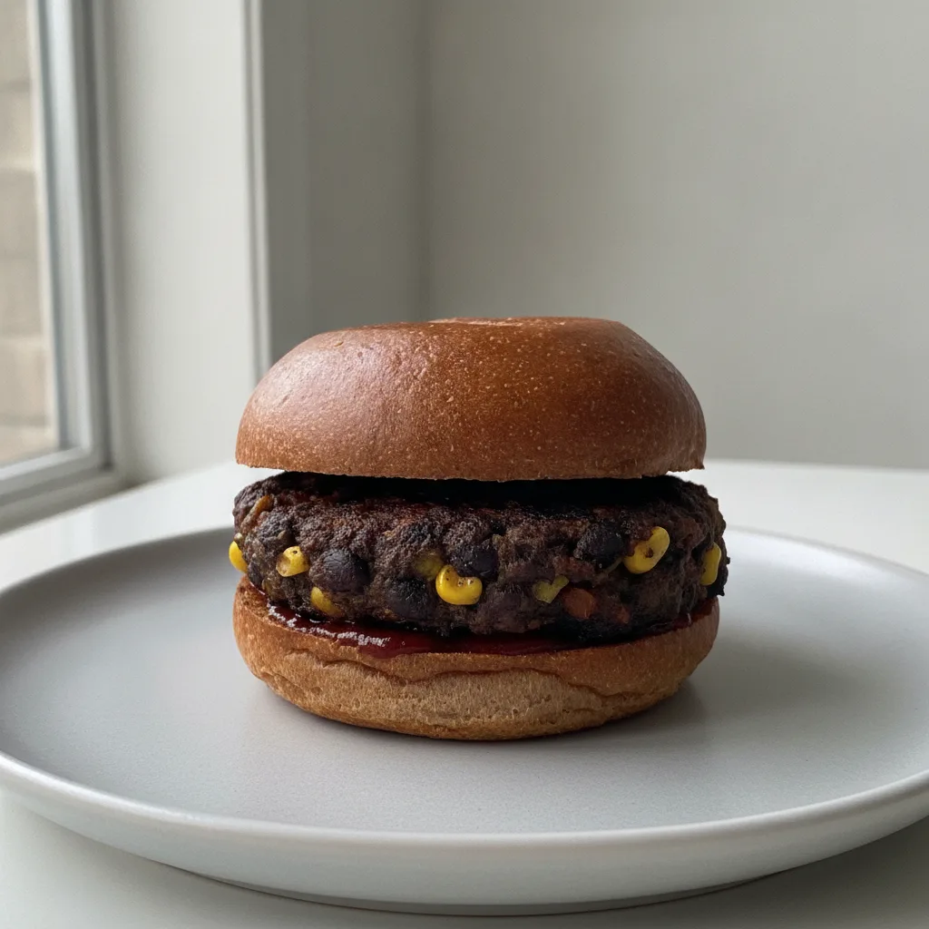 Black Bean Burger Slider