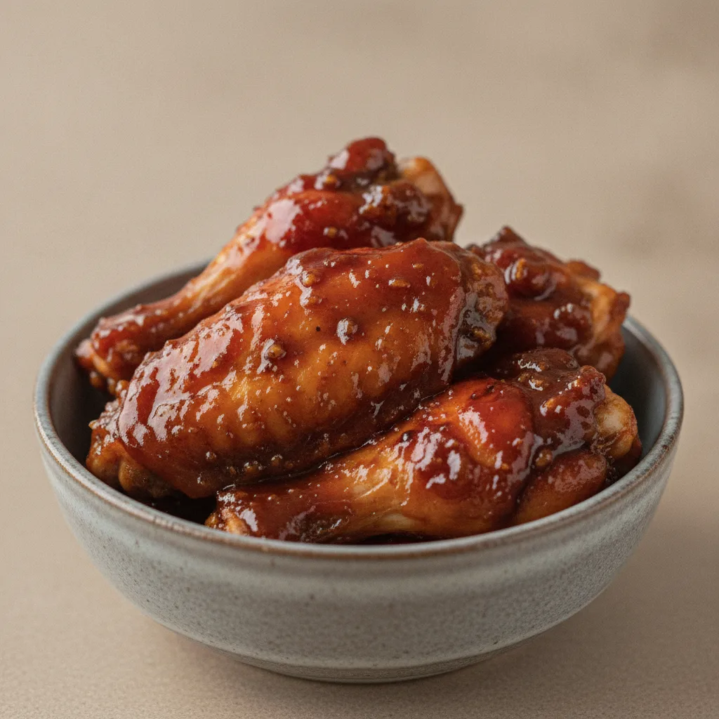 Chicken Wings - Korean BBQ Sauce