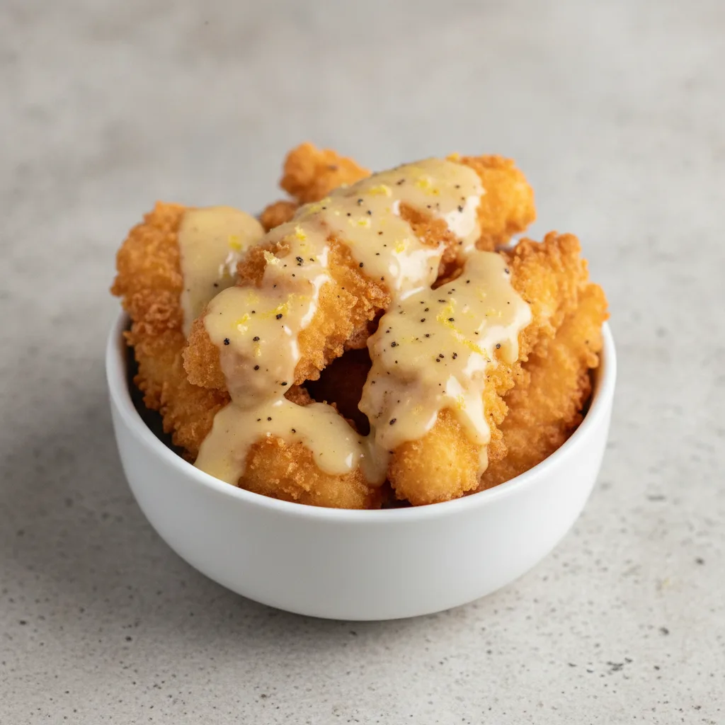 Chicken Tenders - Lemon Pepper Sauce