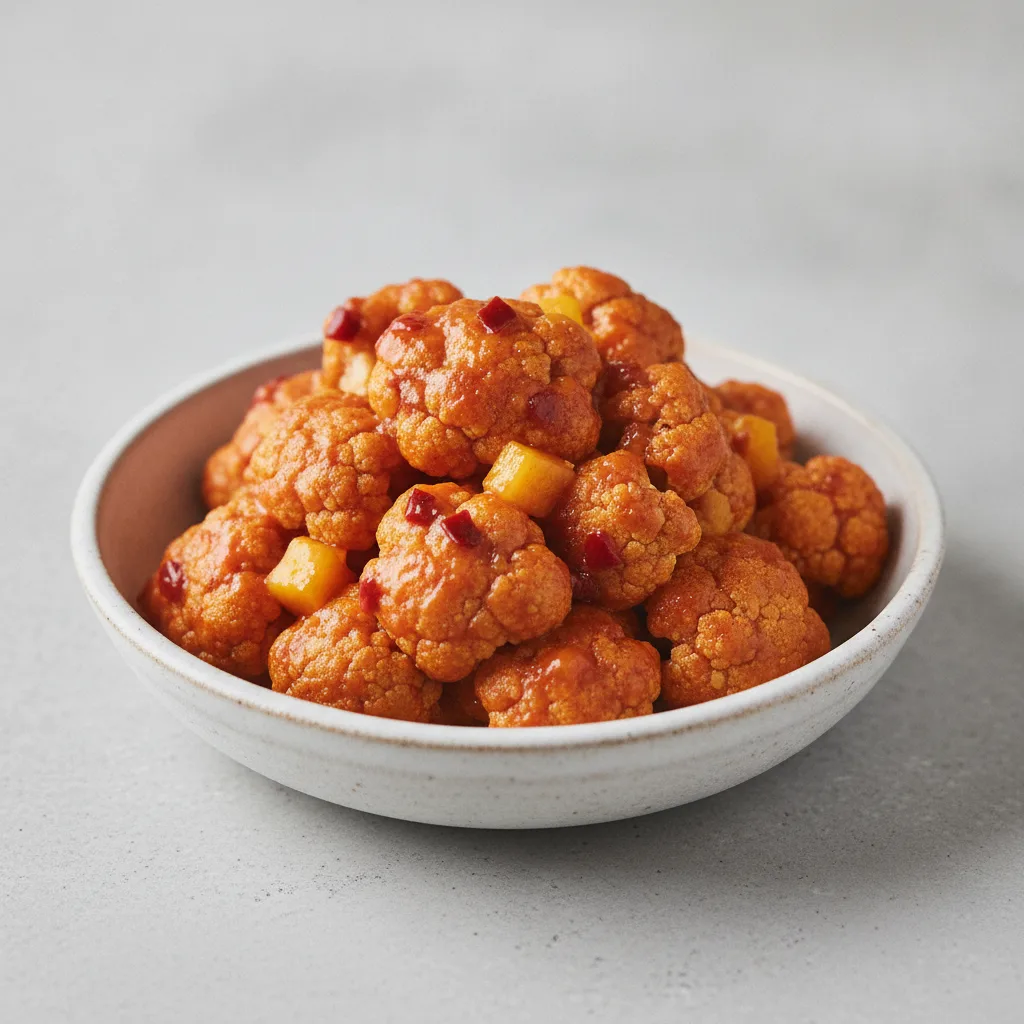 Cauliflower Wings - Mango Habanero Sauce