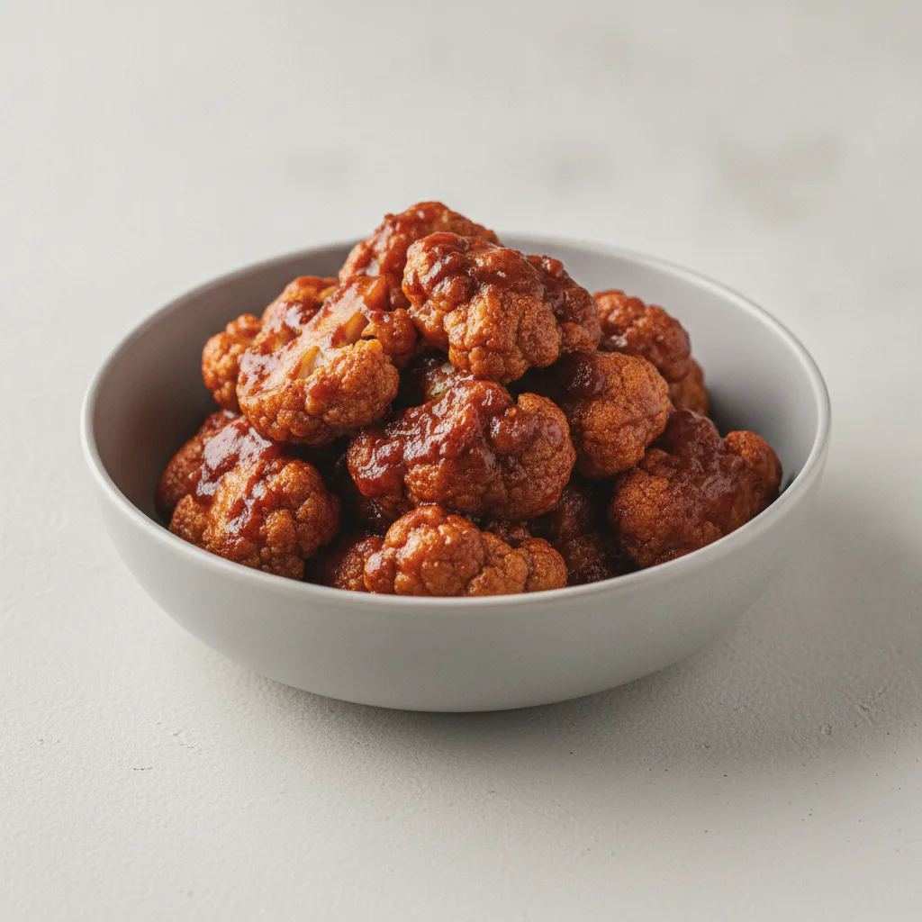 Cauliflower Wings - Korean BBQ Sauce