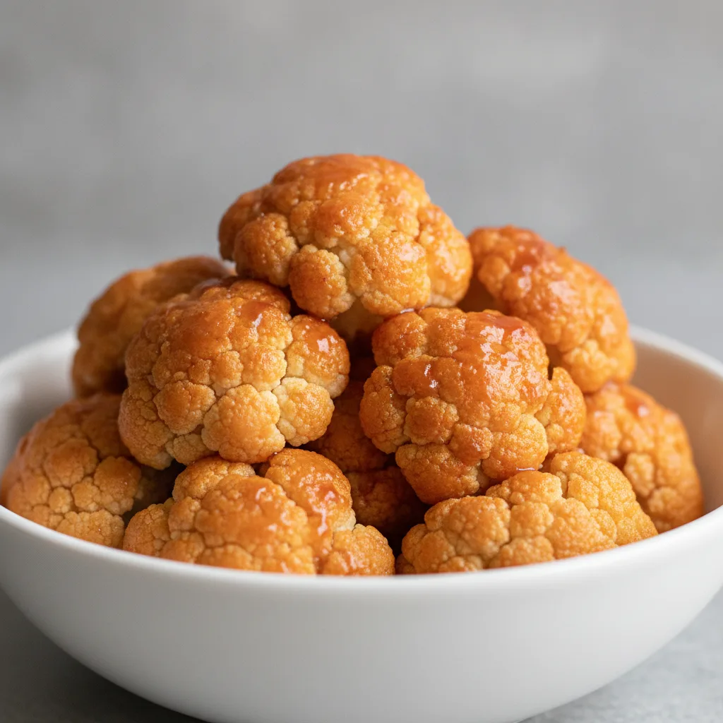 Cauliflower Wings - Hot Honey Sauce