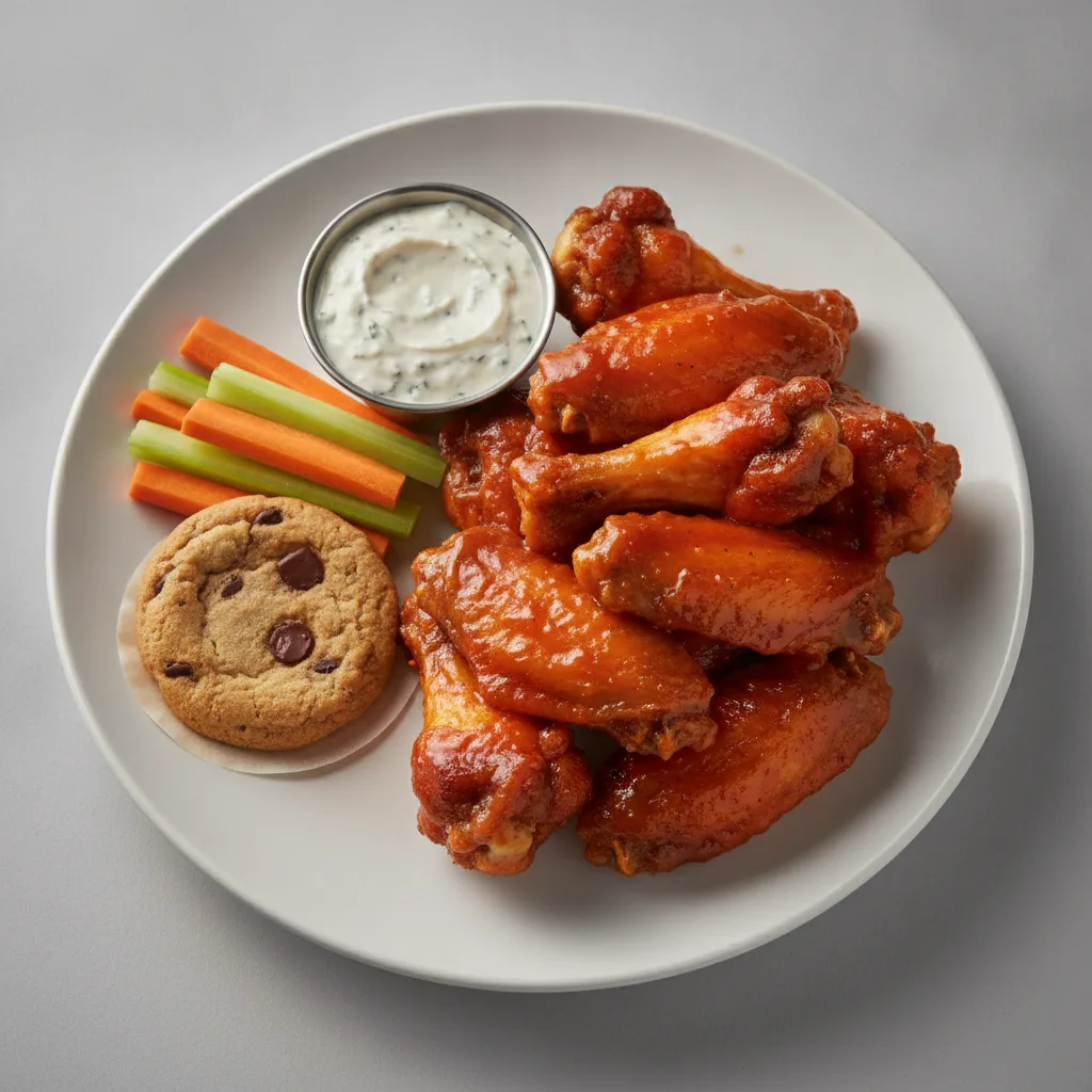 Hot Honey Wings with Bleu Cheese