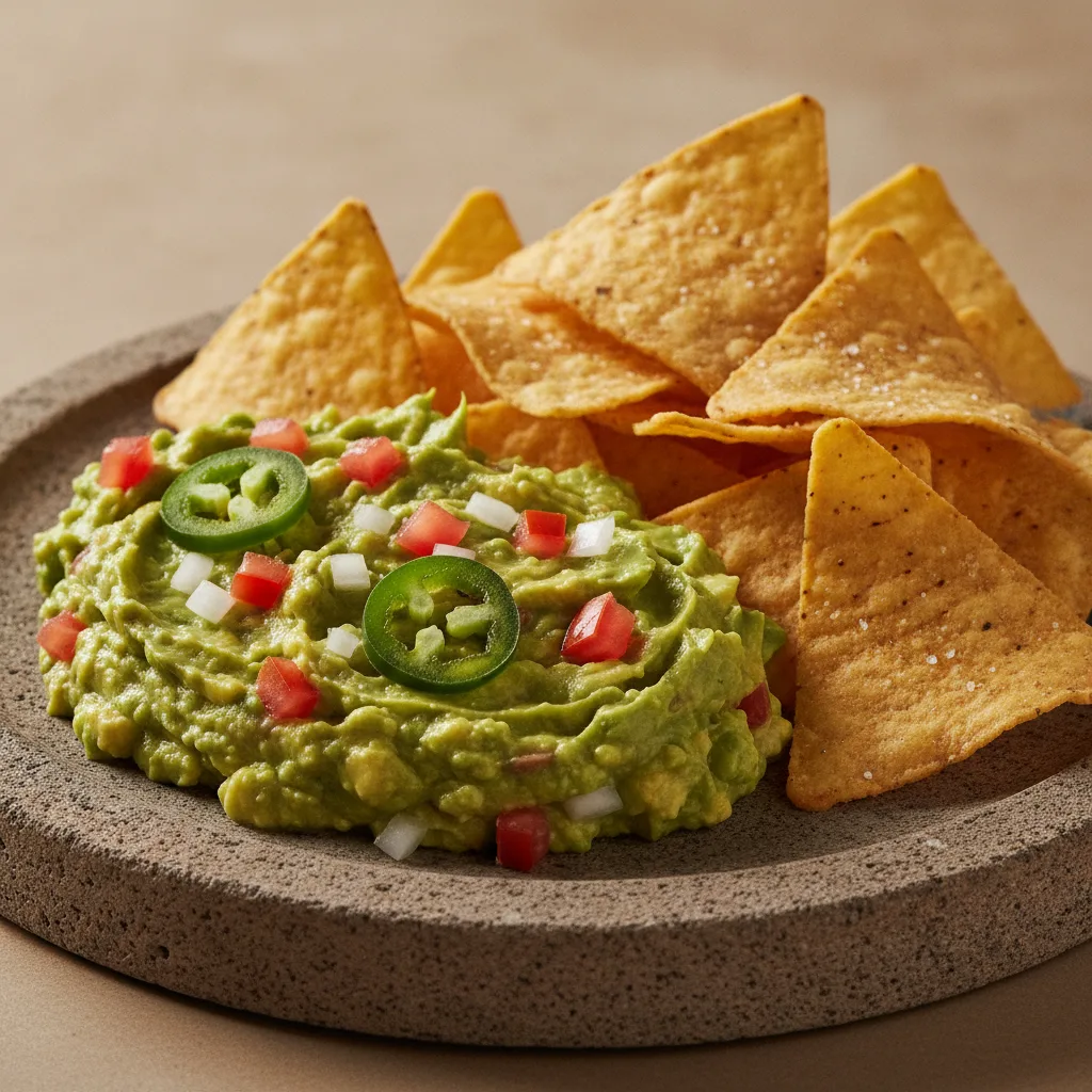 Guacamole and Chips Guacamole and Chips