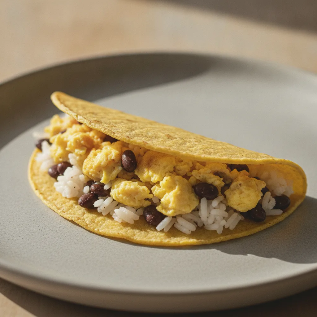 Taco De Huevo Taco De Huevo