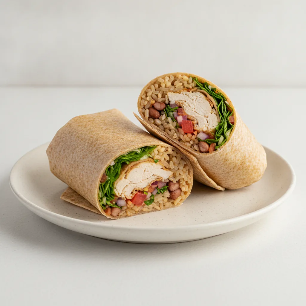 Whole Wheat Burrito - Chicken Whole Wheat Burrito - Chicken