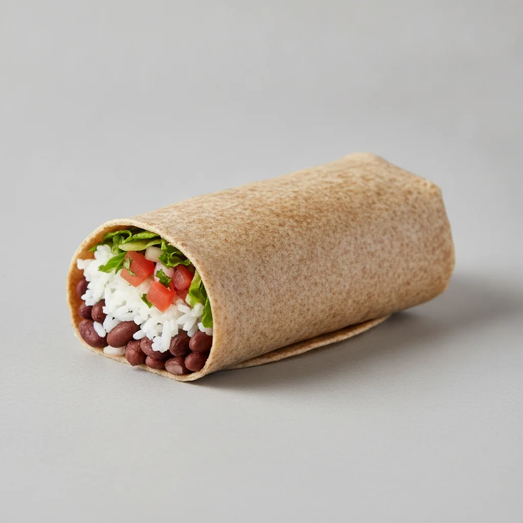 Whole Wheat Burrito- Mix Veggies Whole Wheat Burrito- Mix Veggies