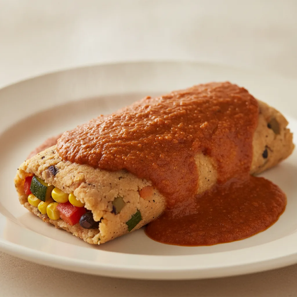 Tamales - Veggie in Red Sauce Tamales - Veggie in Red Sauce