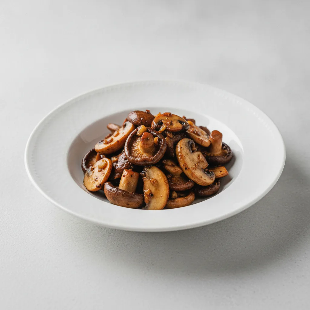 Vegan Plate - Mushrooms Vegan Plate - Mushrooms