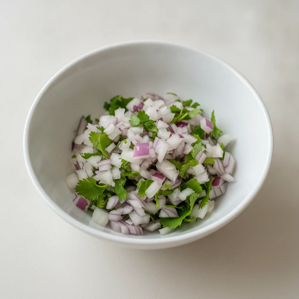Onions and Cilantro Onions and Cilantro