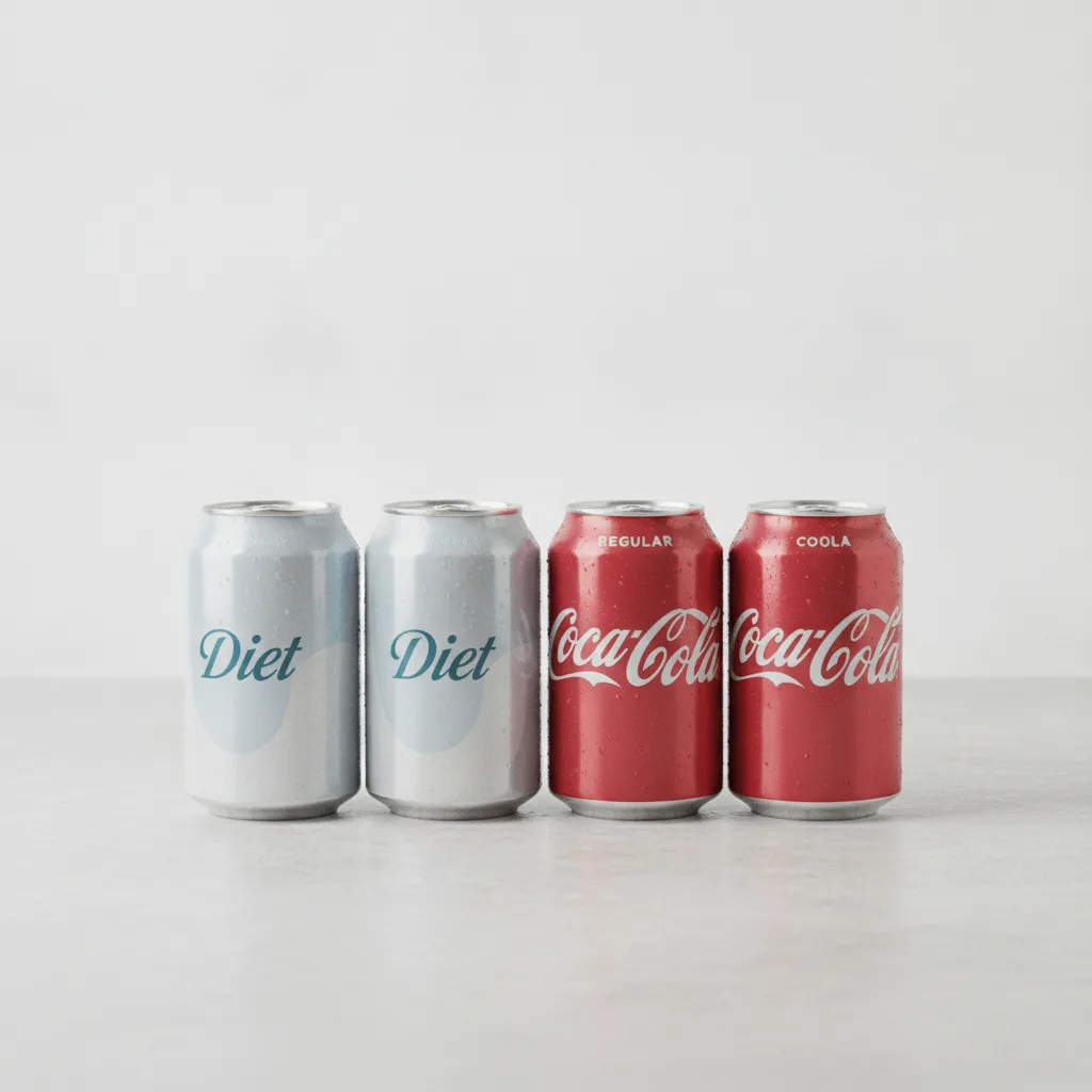 Half Diet and Half Regular Half Diet and Half Regular