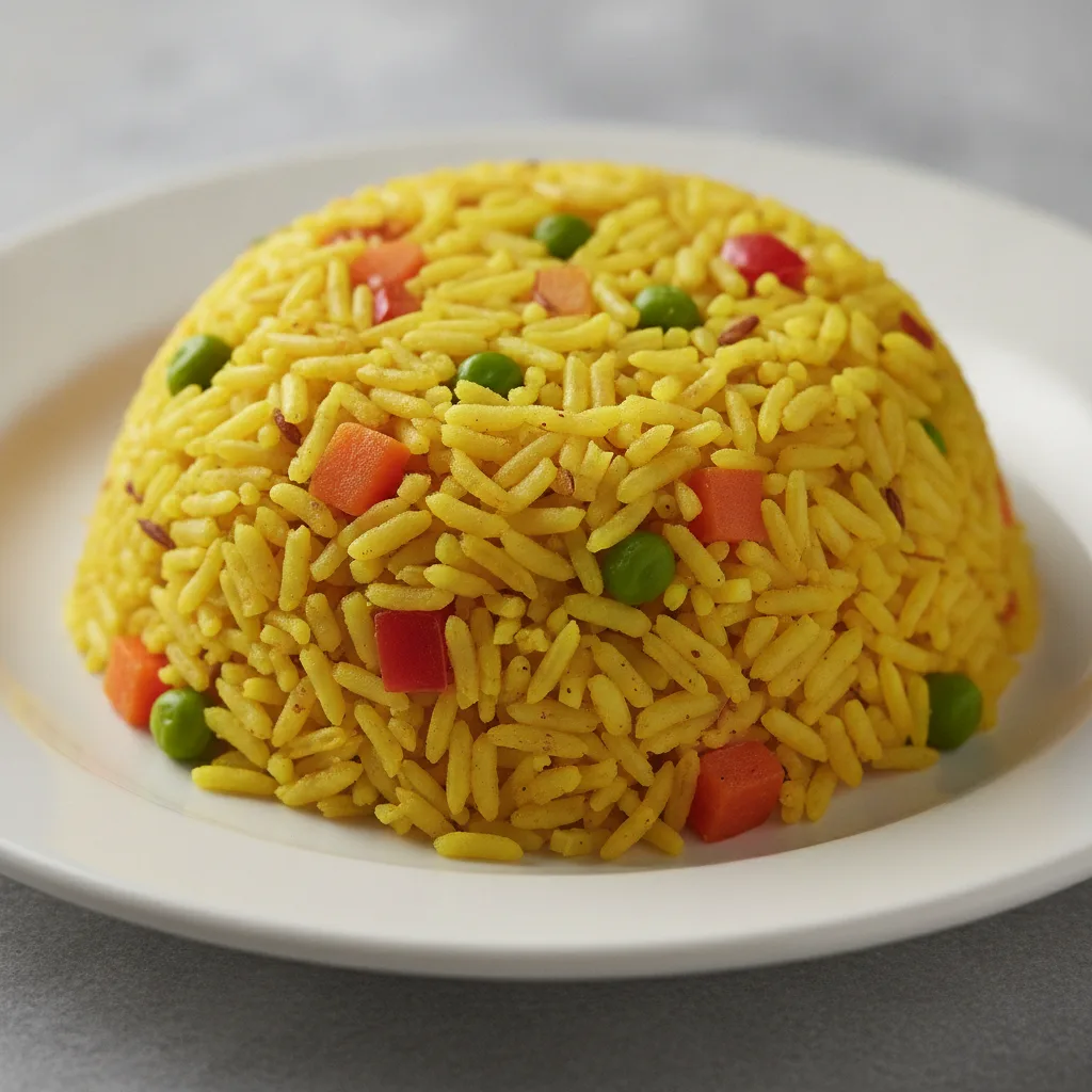 Yellow Vegetable Rice Yellow Vegetable Rice