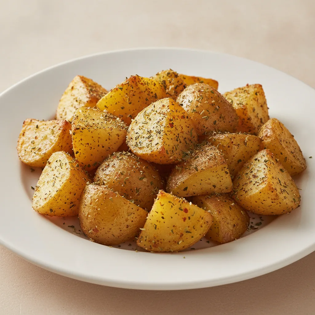 Roasted Potatoes with Caribbean Herbs Roasted Potatoes with Caribbean Herbs