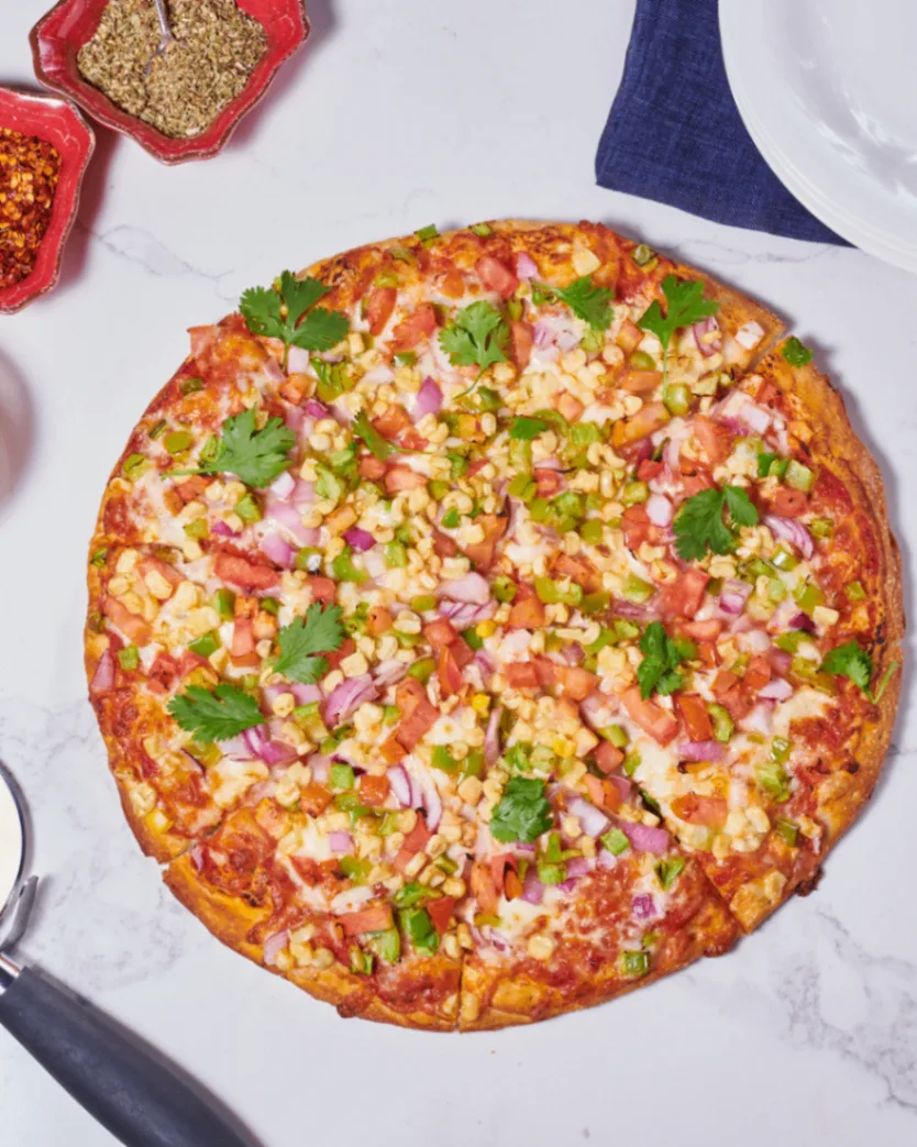 8" Maha Veggie Pizza