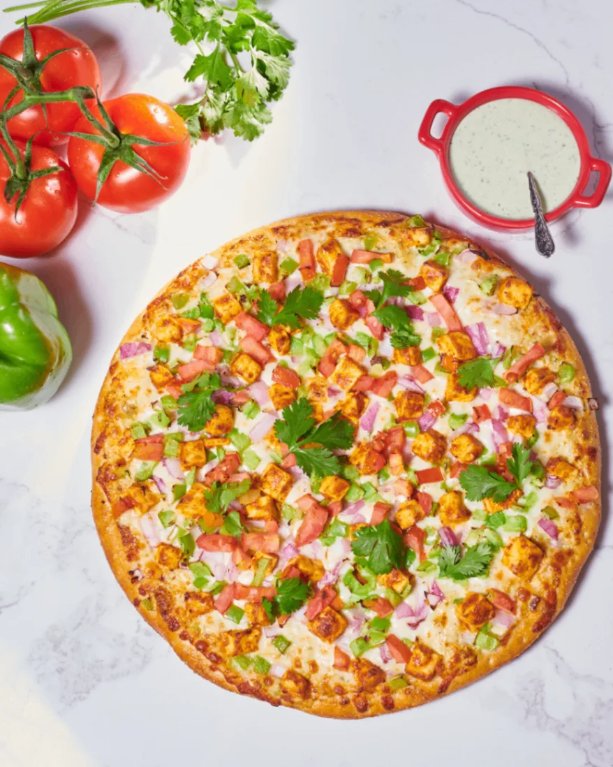 16" Tandoorlicious Pizza with Paneer - Medium