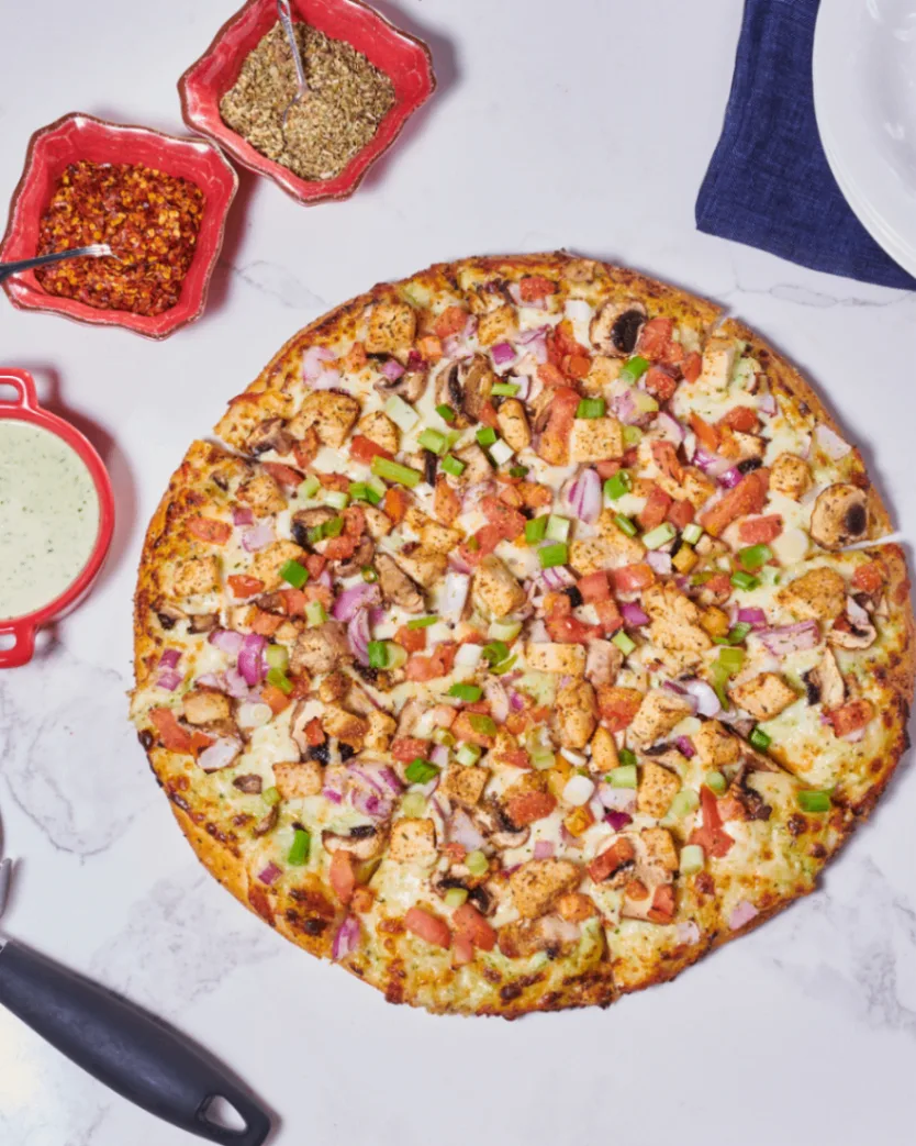 16" Garlic Chicken Pizza