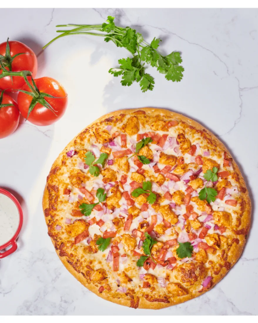 8" Chicken Pizza Masala - Mild