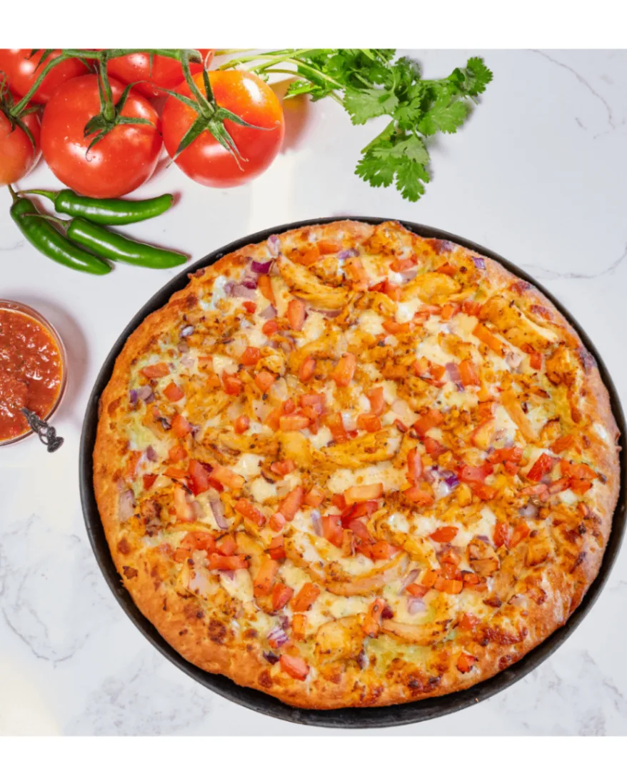 8" Buttery Chicken Pizza - Medium