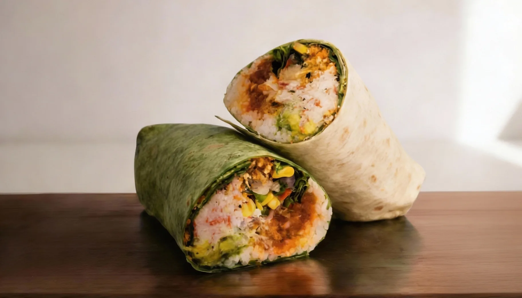 Hot Hug Wrap - Spinach Tortilla