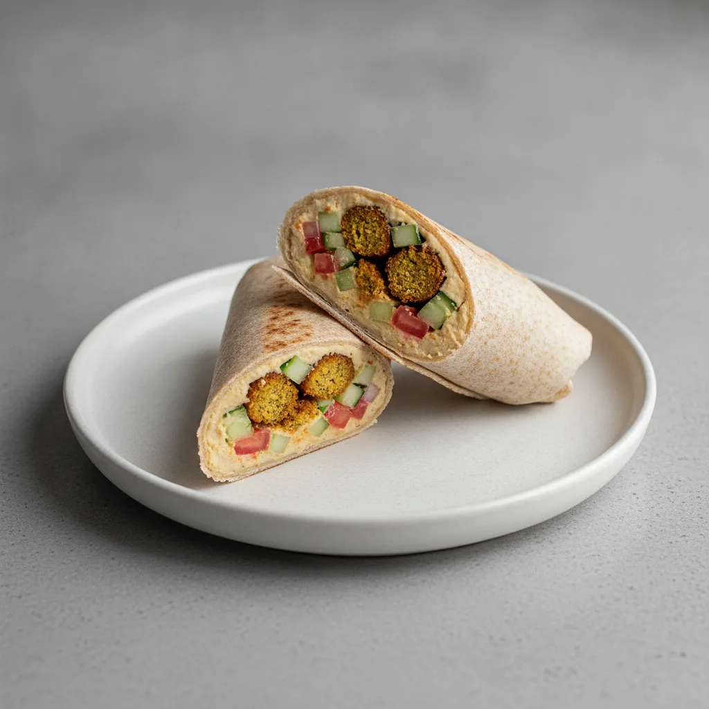 Mama's Falafel Wrap Mama's Falafel Wrap