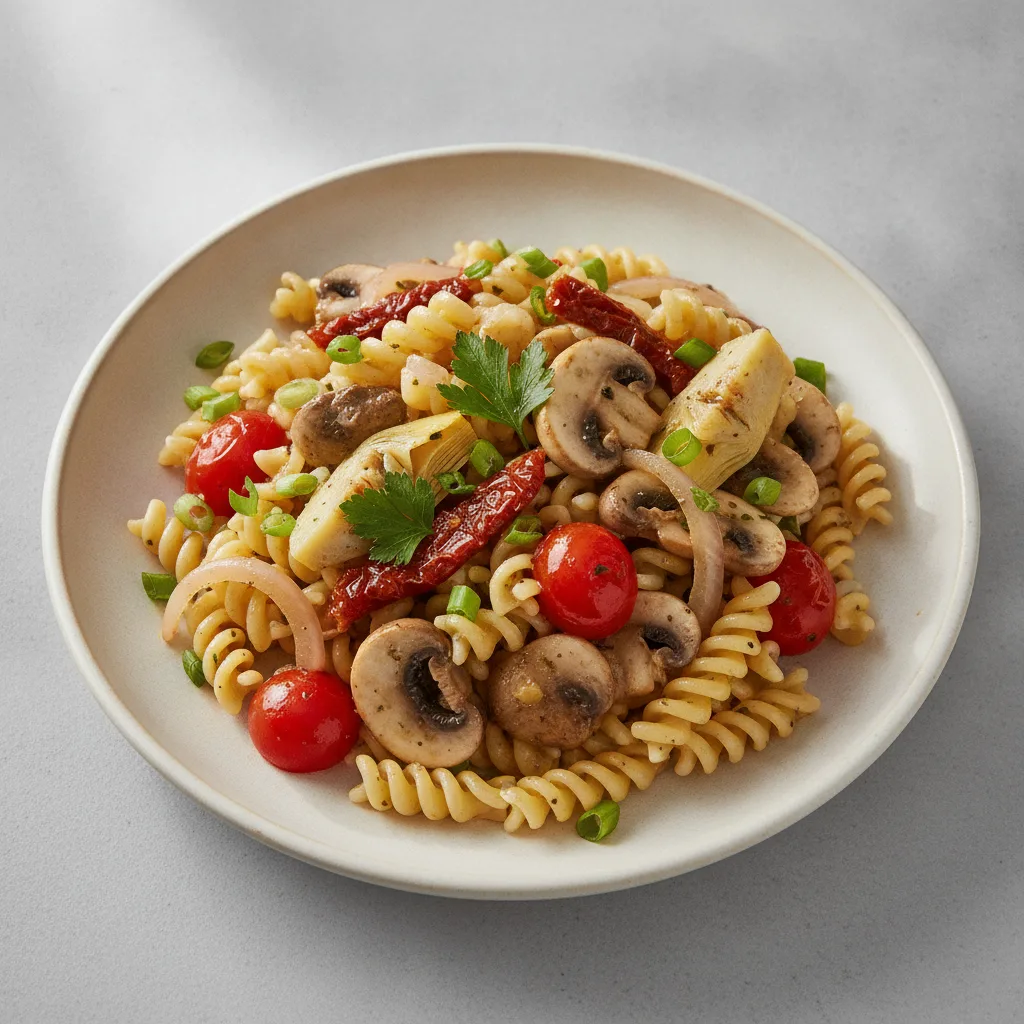 Gluten-Free and Vegan Pasta Primavera