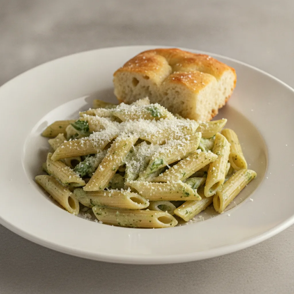Pesto Alfredo Pasta
