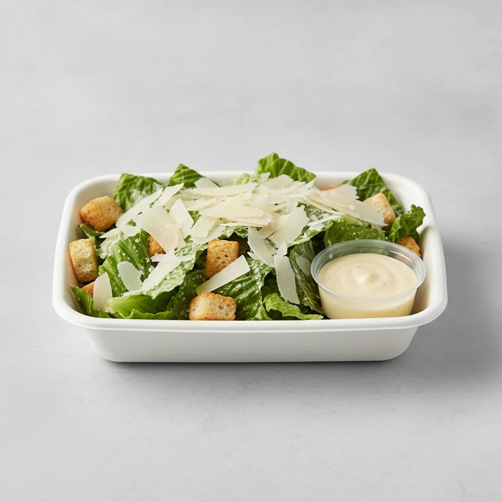 Caesar Salad with Caesar Dressing - Half Tray