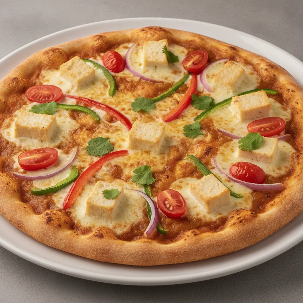 8" Paneer Korma Pizza