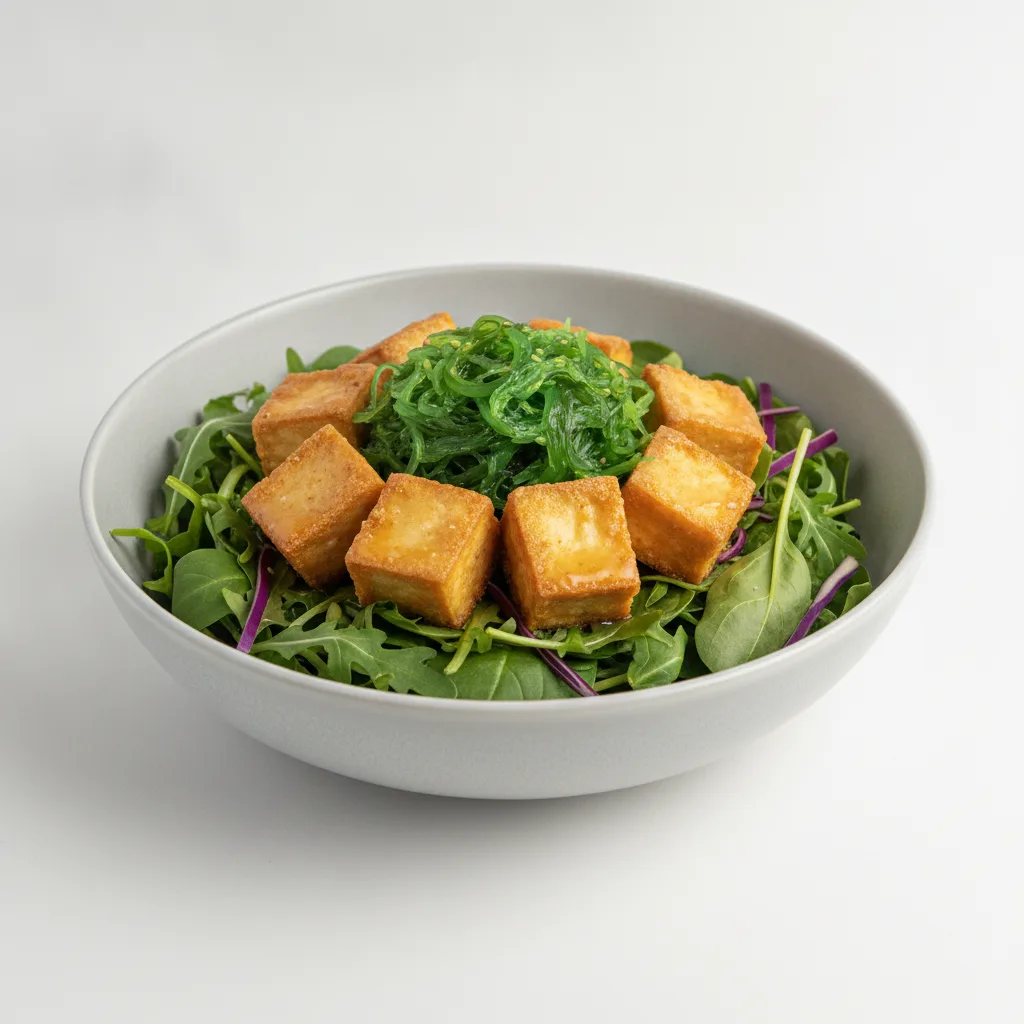 Ponzu Tofu Salad Bowl