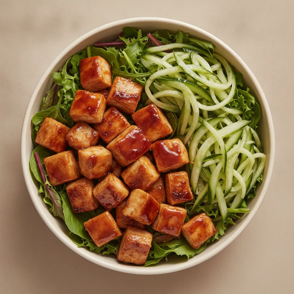 Chicken Teriyaki Salad Bowl