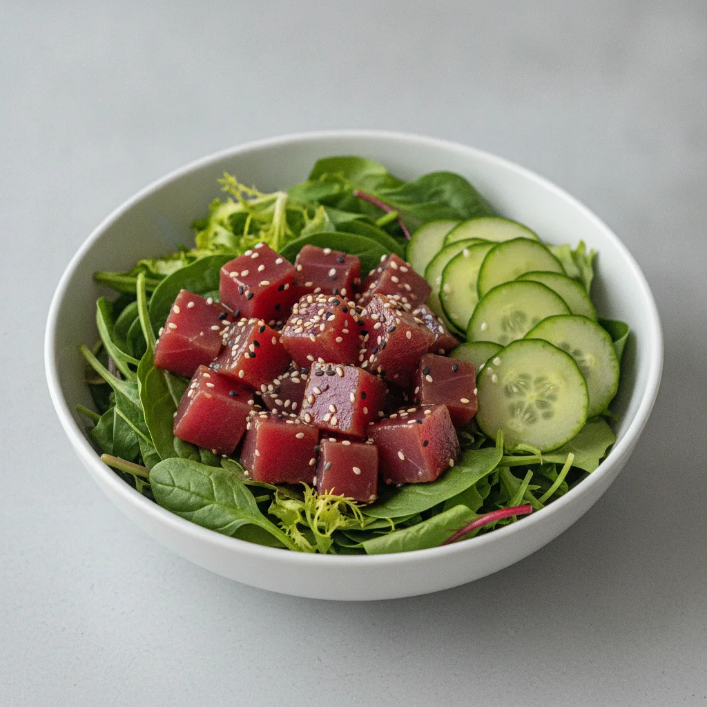 Tuna Shoyu Salad Bowl - Gluten Free