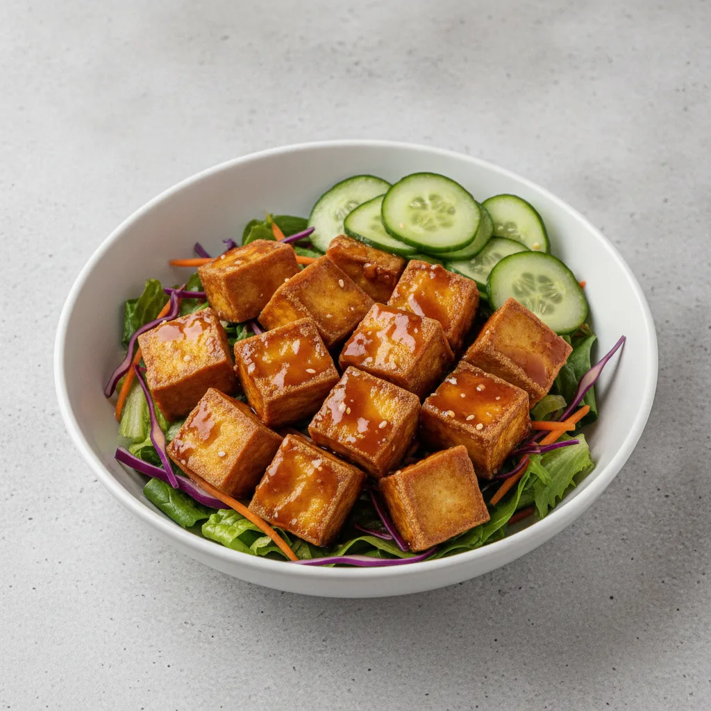 Ponzu Tofu Salad Bowl - Gluten Free