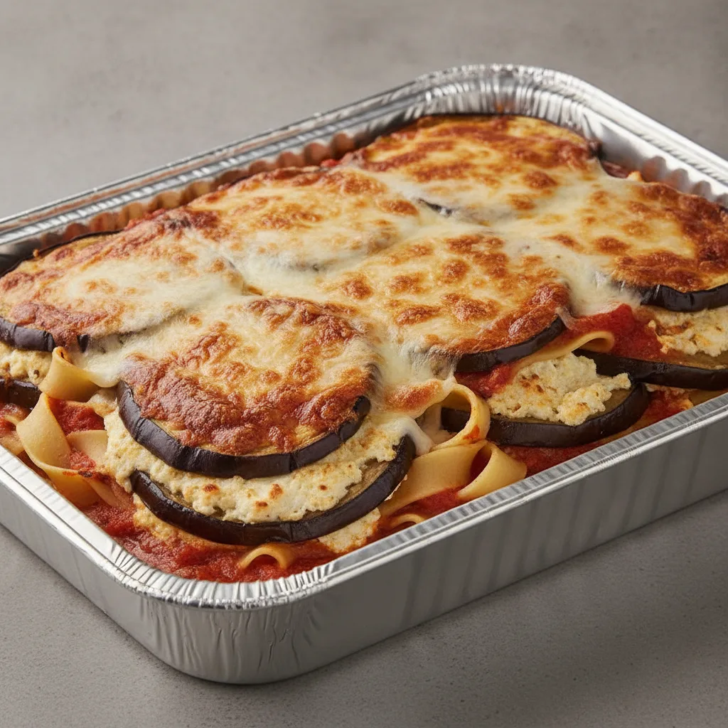 Eggplant Parmigiana half Tray Eggplant Parmigiana half Tray