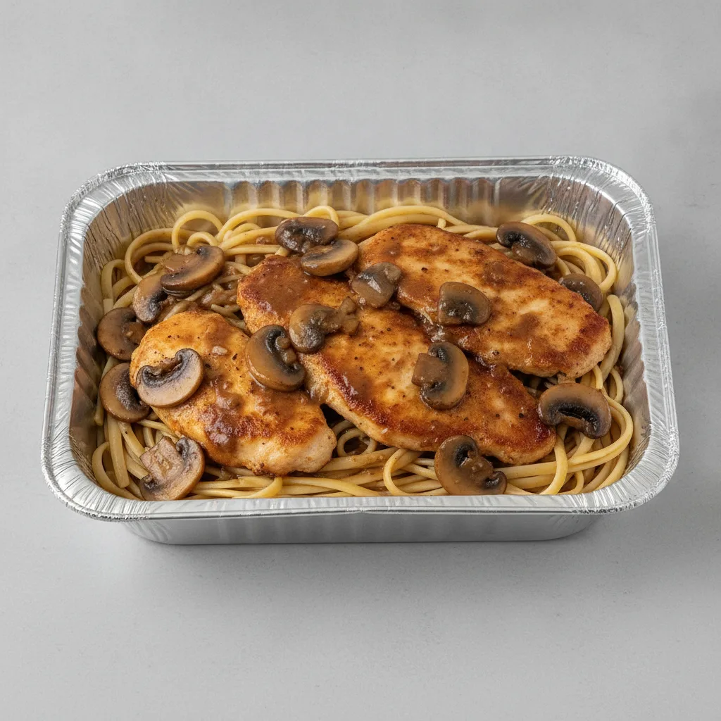 Chicken Marsala half Tray Chicken Marsala half Tray