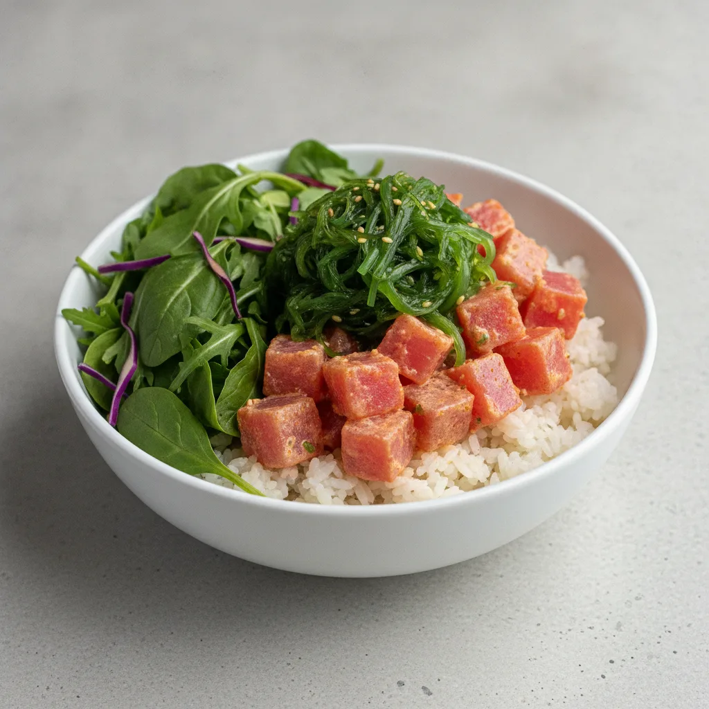 Tuna Spicy Poke Bowl Tuna Spicy Poke Bowl