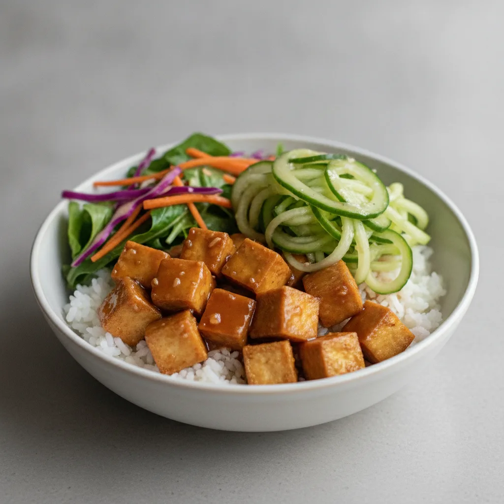 Ponzu Tofu Bowl - Gluten Free Ponzu Tofu Bowl - Gluten Free